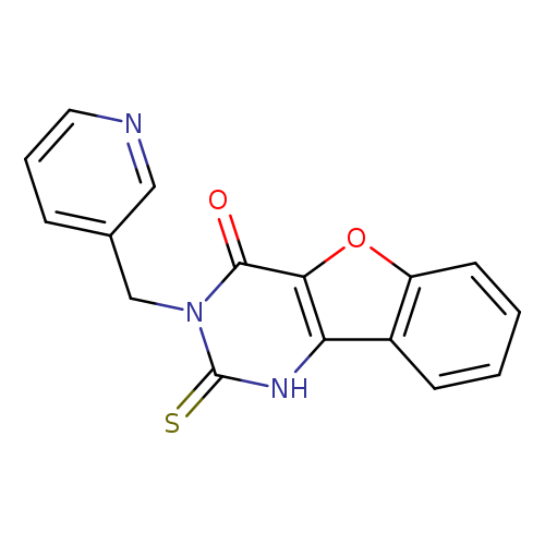 5-[(pyridin-3-yl)methyl]-4-sulfanylidene-8-oxa-3,5-diazatricyclo[7.4.0.0^{2,7}]trideca-1(9),2(7),10,12-tetraen-6-one