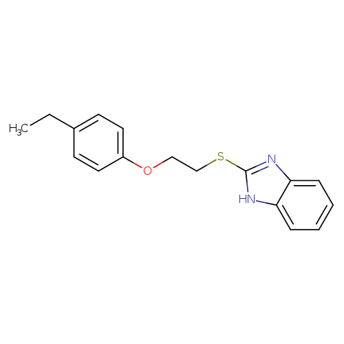 2-{[2-(4-ethylphenoxy)ethyl]sulfanyl}-1H-1,3-benzodiazole