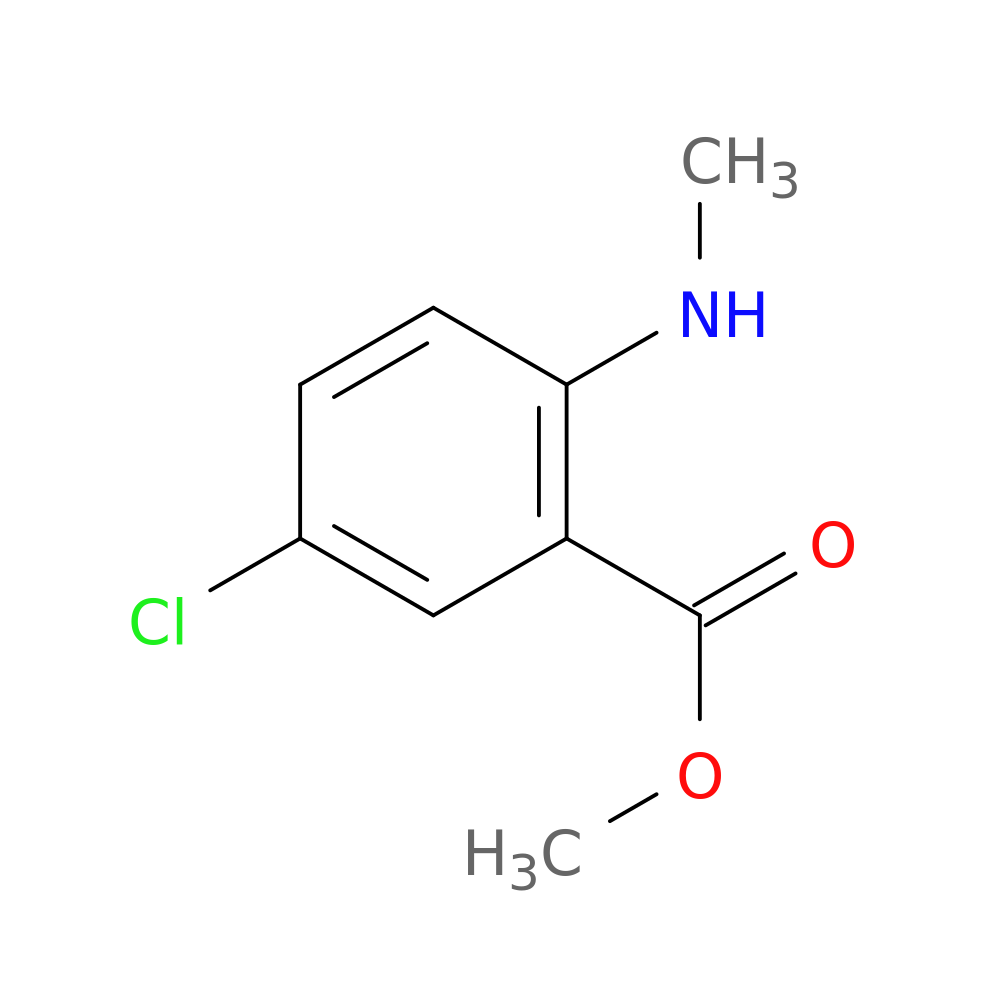 Methyl 5-chloro-2-(methylamino)benzoate