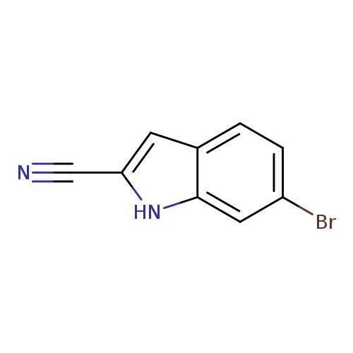 1H-Indole-2-carbonitrile, 6-bromo-