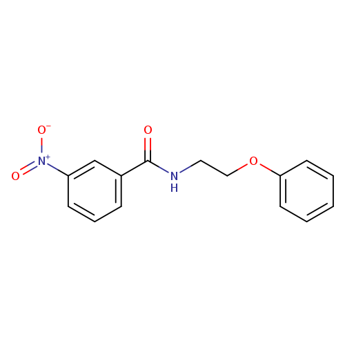 3-Nitro-n-(2-phenoxyethyl)benzamide