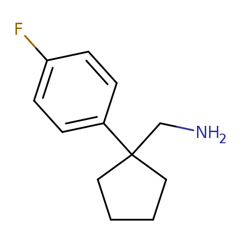 C-[1-(4-Fluoro-phenyl)-cyclopentyl]-methylamine