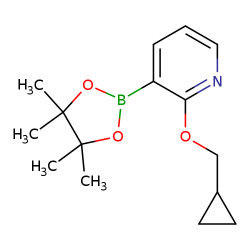 2-(Cyclopropylmethoxy)-3-(4,4,5,5-tetramethyl-1,3,2-dioxaborolan-2-yl)pyridine