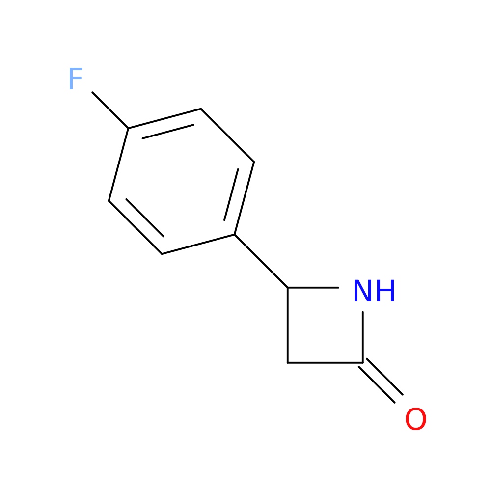 4-(4-Fluorophenyl)azetidin-2-one