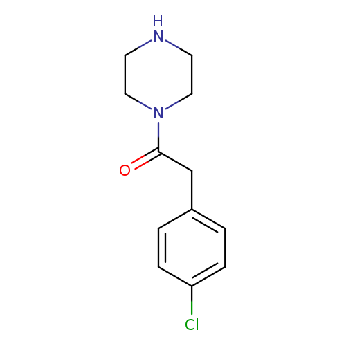 2-(4-chlorophenyl)-1-(piperazin-1-yl)ethan-1-one