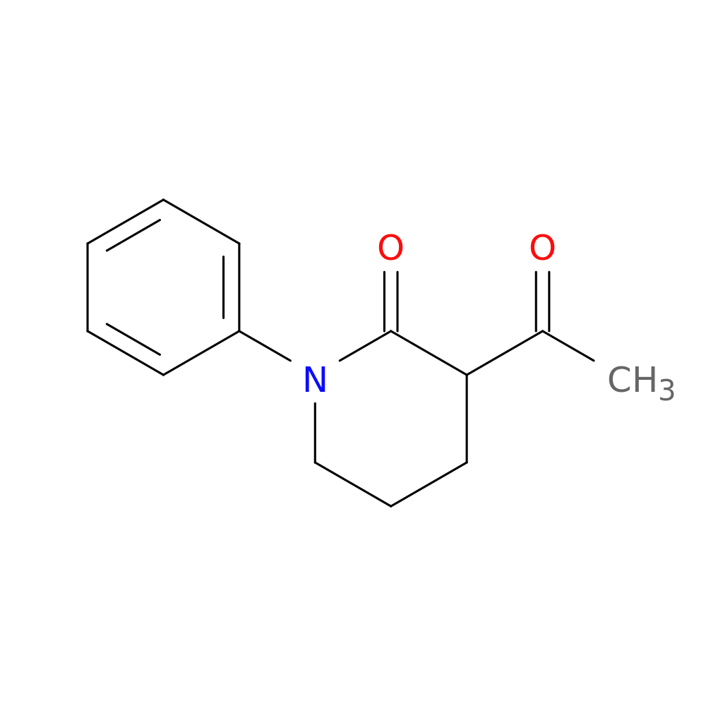 3-acetyl-1-phenylpiperidin-2-one