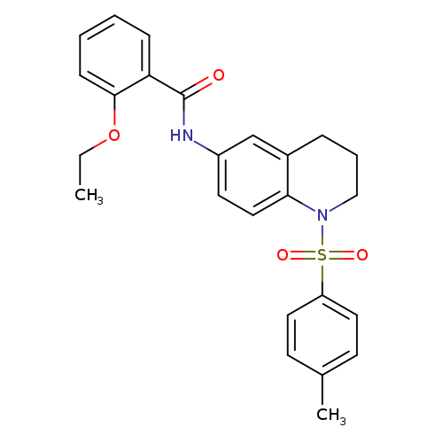 2-ethoxy-N-[1-(4-methylbenzenesulfonyl)-1,2,3,4-tetrahydroquinolin-6-yl]benzamide