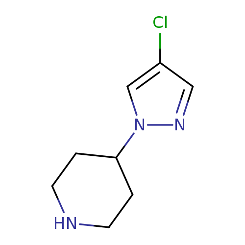 4-(4-Chloro-1h-pyrazol-1-yl)piperidine