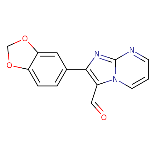 2-(Benzo[d][1,3]dioxol-5-yl)imidazo[1,2-a]pyrimidine-3-carbaldehyde