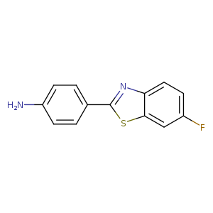 2-(4-Aminophenyl)-6-fluorobenzothiazole