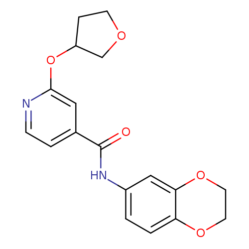 N-(2,3-dihydro-1,4-benzodioxin-6-yl)-2-(oxolan-3-yloxy)pyridine-4-carboxamide
