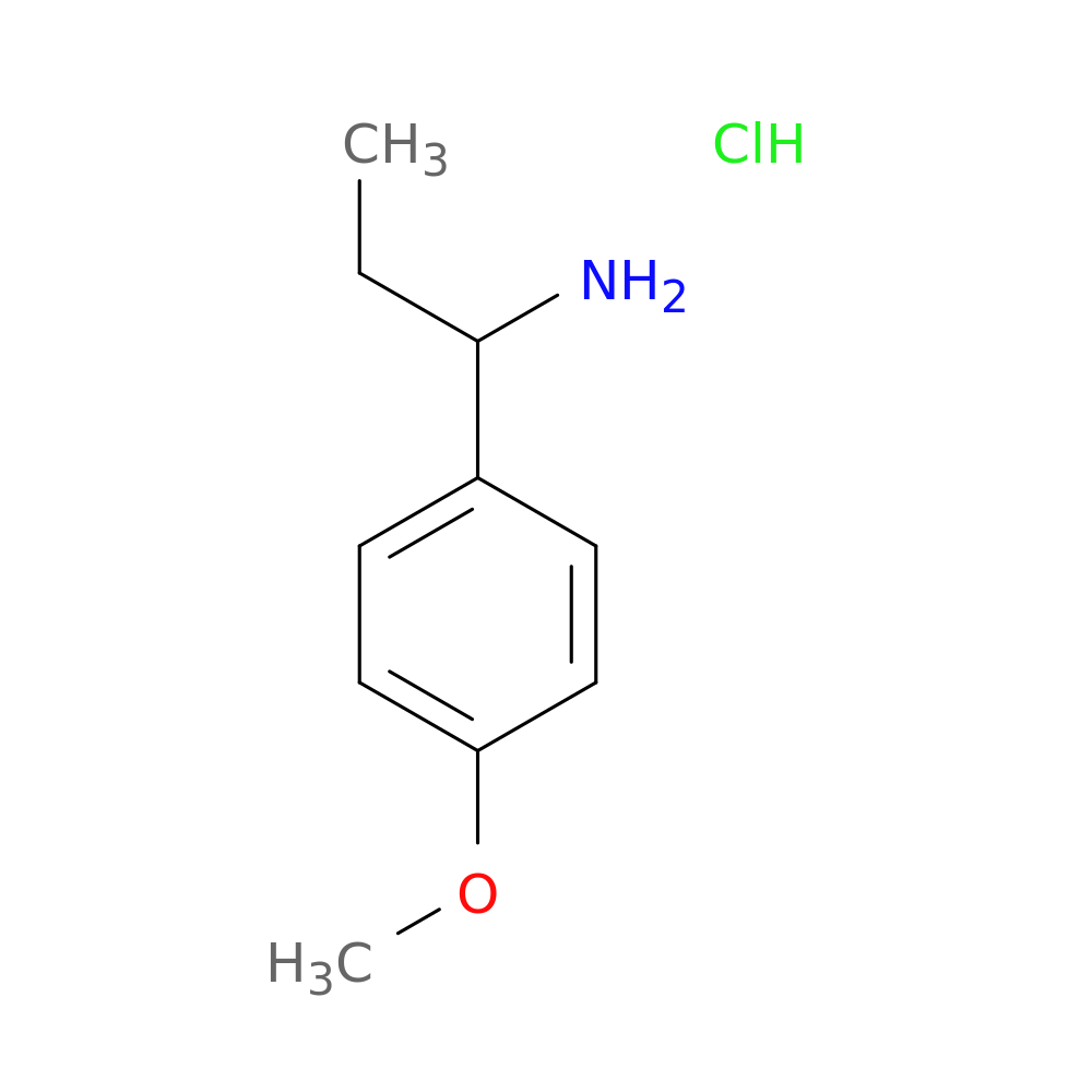 [1-(4-methoxyphenyl)propyl]amine hydrochloride