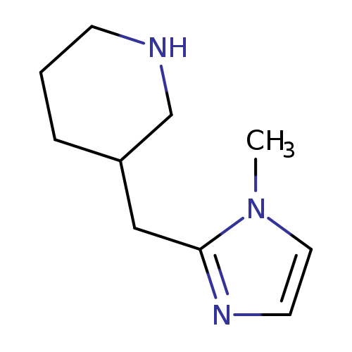 3-[(1-methyl-1H-imidazol-2-yl)methyl]piperidine