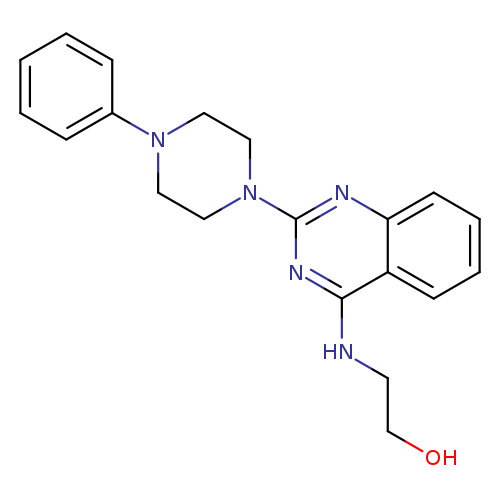 2-{[2-(4-phenylpiperazin-1-yl)quinazolin-4-yl]amino}ethan-1-ol