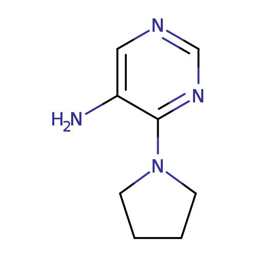 4-(Pyrrolidin-1-yl)pyrimidin-5-amine