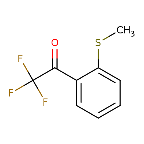 Ethanone, 2,2,2-trifluoro-1-[2-(methylthio)phenyl]- (9CI)