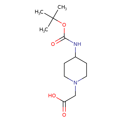 2-(4-([(TERT-BUTOXY)CARBONYL]AMINO)PIPERIDIN-1-YL)ACETIC ACID