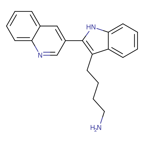 4-[2-(quinolin-3-yl)-1H-indol-3-yl]butan-1-amine