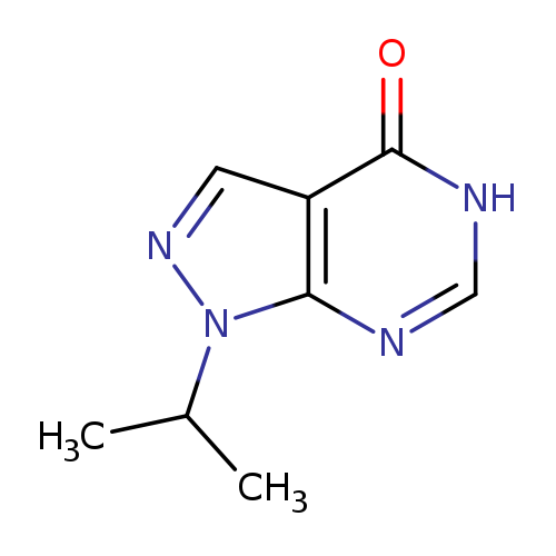 1-(propan-2-yl)-1H,4H,5H-pyrazolo[3,4-d]pyrimidin-4-one