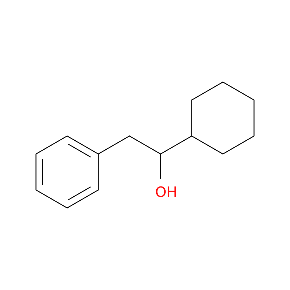 1-cyclohexyl-2-phenylethan-1-ol