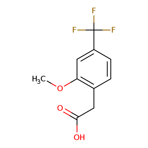 2-(2-Methoxy-4-(trifluoromethyl)phenyl)acetic acid