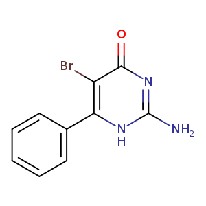 2-Amino-5-bromo-4-hydroxy-6-phenylpyrimidine