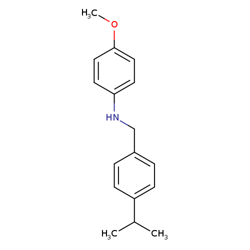 4-methoxy-N-{[4-(propan-2-yl)phenyl]methyl}aniline