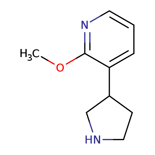 2-methoxy-3-(pyrrolidin-3-yl)pyridine