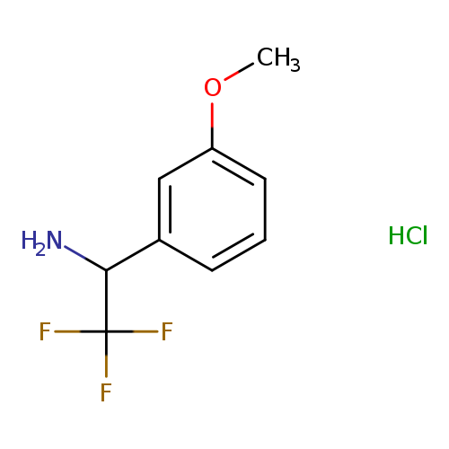 2,2,2-Trifluoro-1-(3-methoxyphenyl)ethanamine hydrochloride
