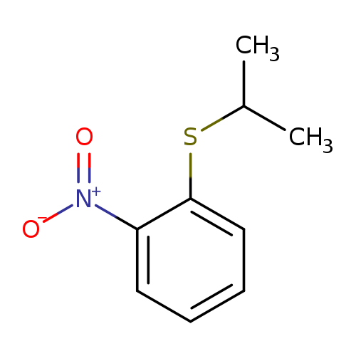 Benzene, 1-[(1-methylethyl)thio]-2-nitro-