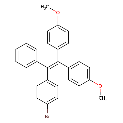 1-(4-Bromophenyl)-2,2-bis(4-methoxyphenyl)-1-phenylethene