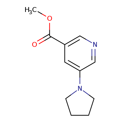 methyl 5-(pyrrolidin-1-yl)pyridine-3-carboxylate
