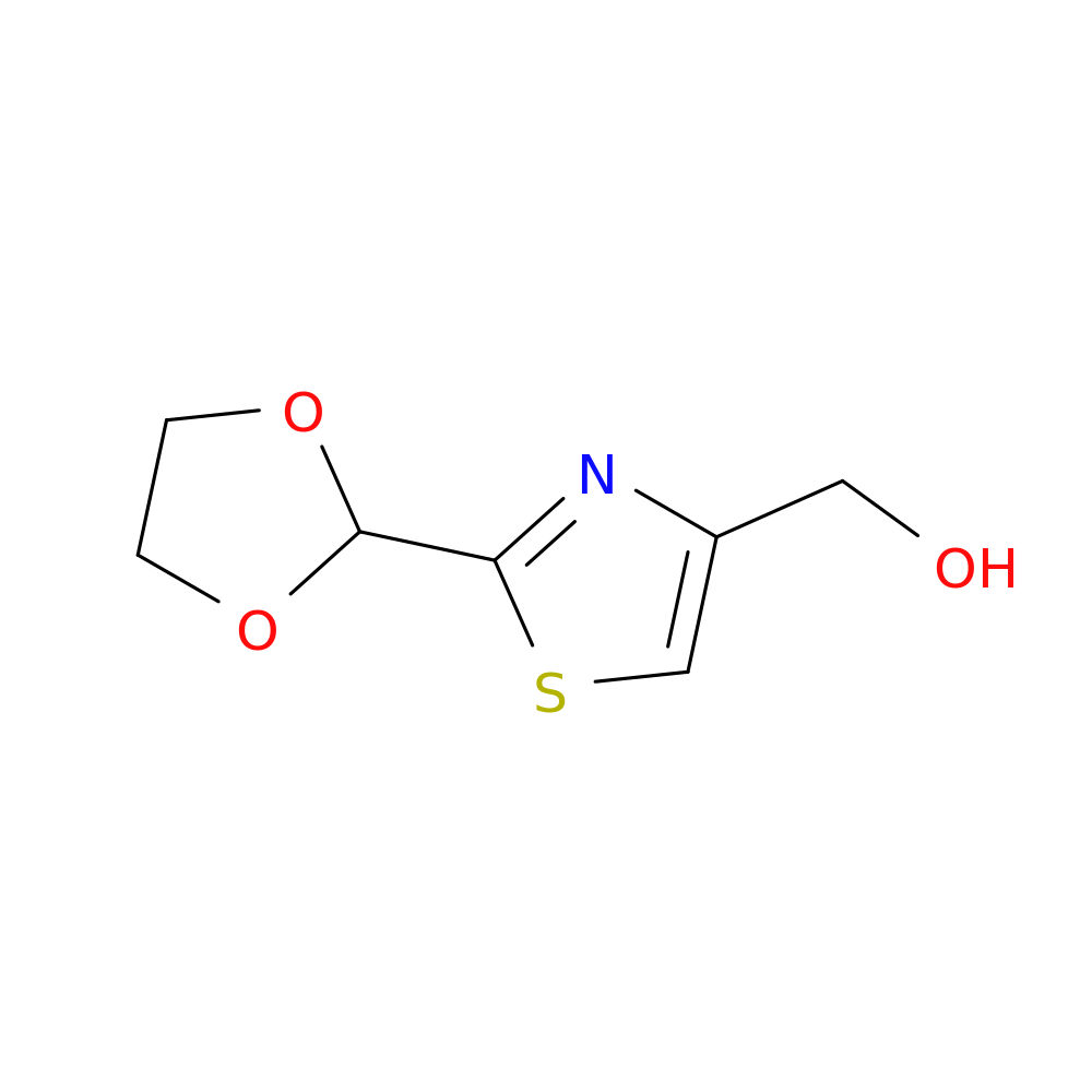 [2-(1,3-dioxolan-2-yl)-1,3-thiazol-4-yl]methanol