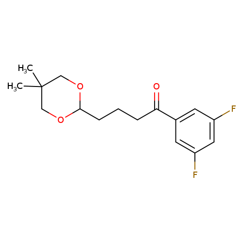 3',5'-Difluoro-4-(5,5-dimethyl-1,3-dioxan-2-yl)butyrophenone