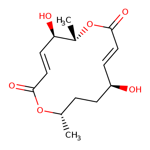 (3E,5R,6S,9E,11S,14S)-5,11-dihydroxy-6,14-dimethyl-1,7-dioxacyclotetradeca-3,9-diene-2,8-dione