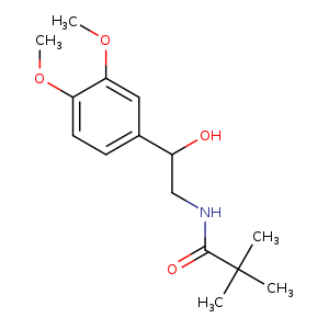 N-[2-(3,4-dimethoxyphenyl)-2-hydroxyethyl]-2,2-dimethylpropanamide