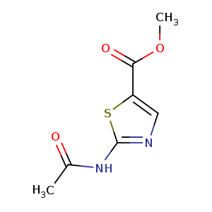 2-Acetylamino-5-thiazolecarboxylic acid methyl ester