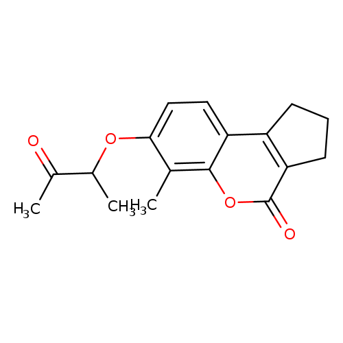 6-Methyl-7-(1-methyl-2-oxopropoxy)-2,3-dihydrocyclopenta[c]chromen-4(1h)-one