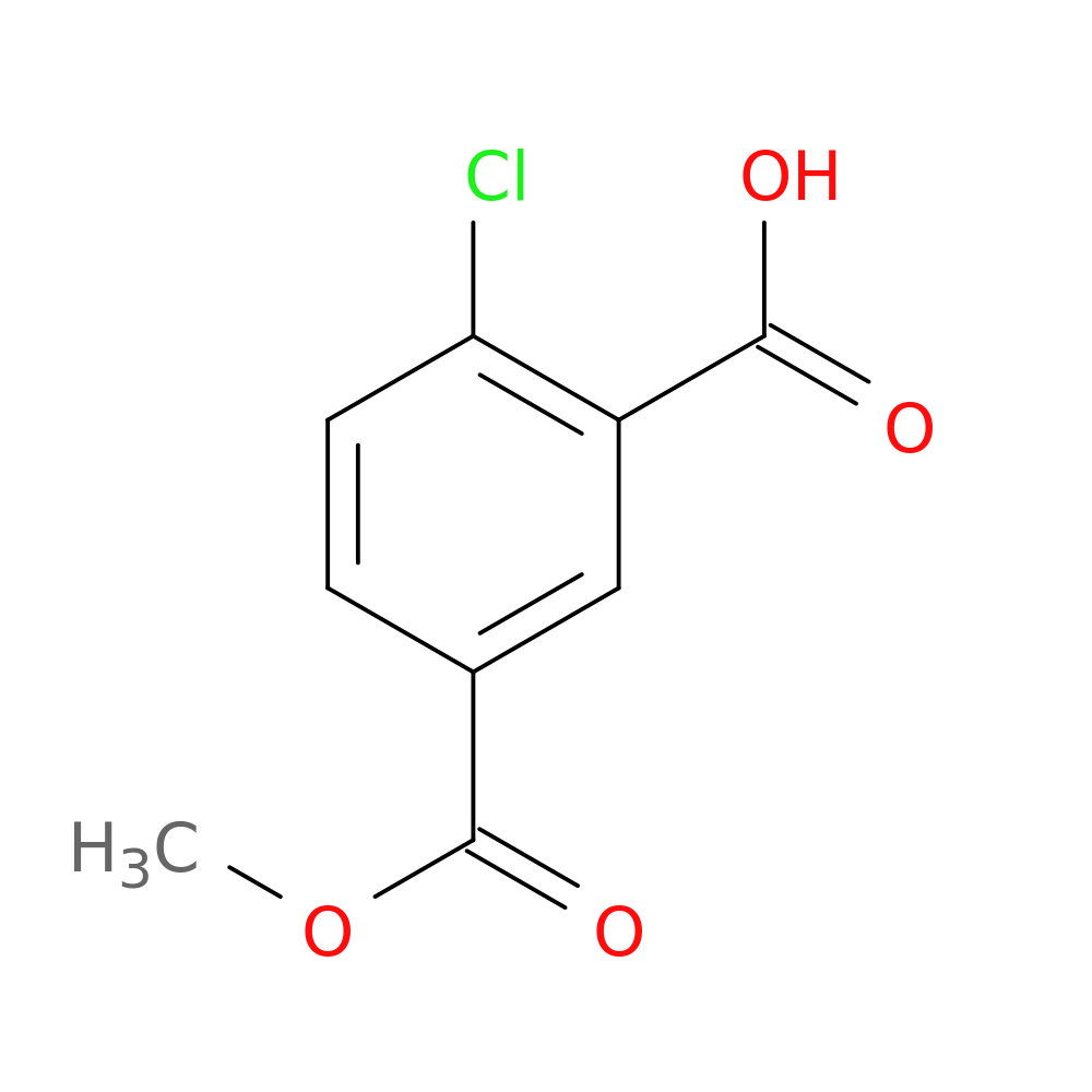 2-Chloro-5-(methoxycarbonyl)benzoic acid