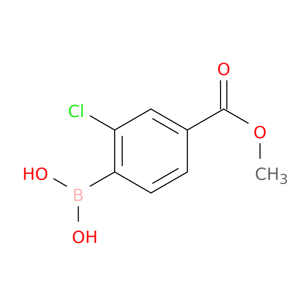 (2-Chloro-4-(methoxycarbonyl)phenyl)boronic acid