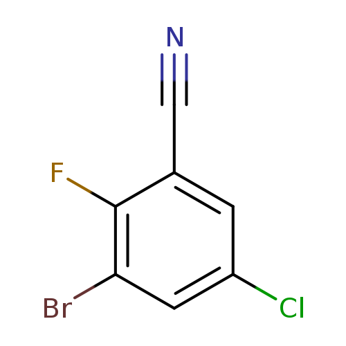 3-bromo-5-chloro-2-fluorobenzonitrile