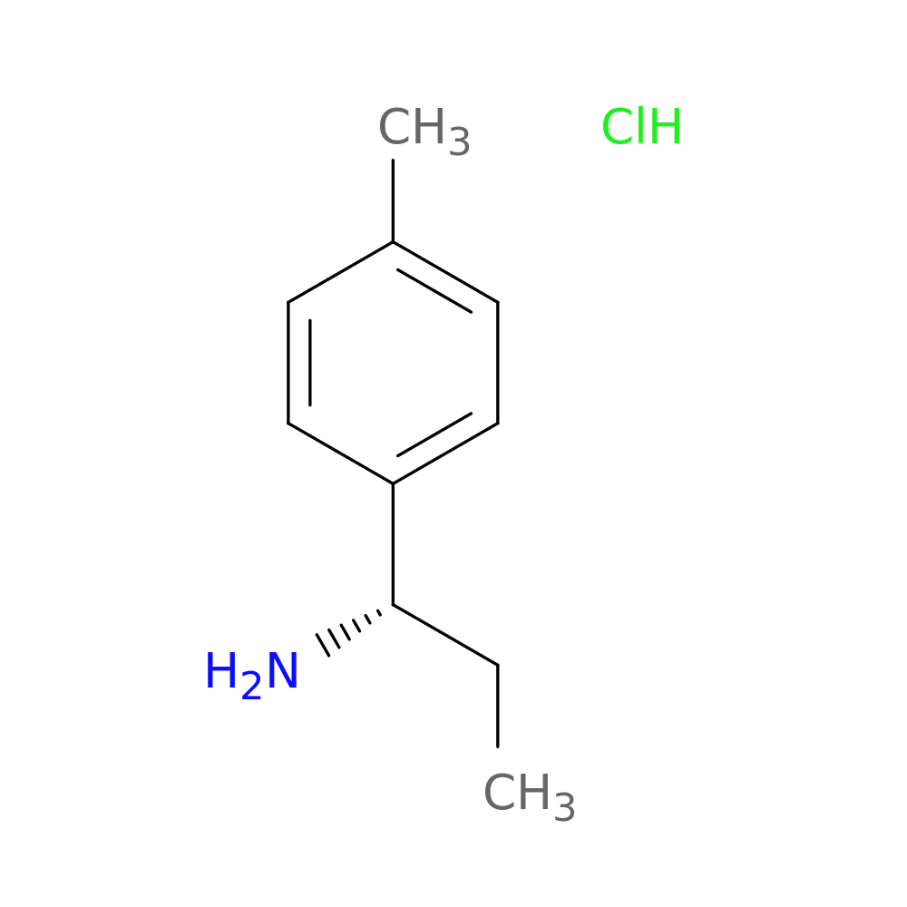 (S)-1-P-TOLYLPROPAN-1-AMINE HCL