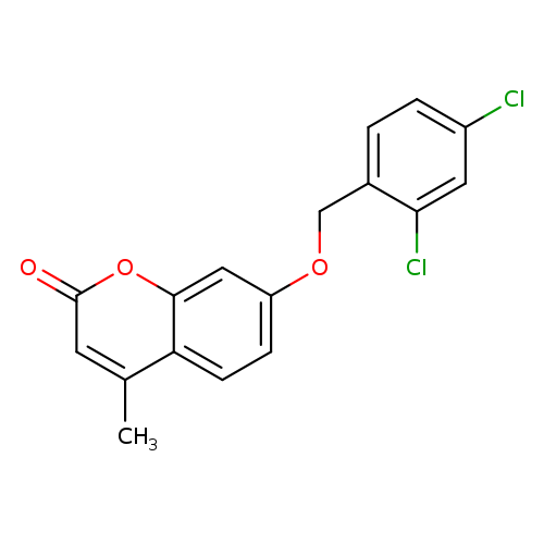7-[(2,4-dichlorobenzyl)oxy]-4-methyl-2H-chromen-2-one