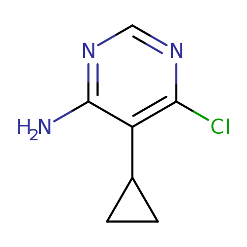 6-chloro-5-cyclopropylpyrimidin-4-amine