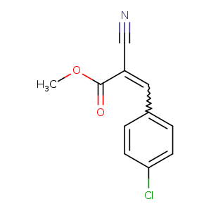 methyl (2Z)-3-(4-chlorophenyl)-2-cyanoprop-2-enoate