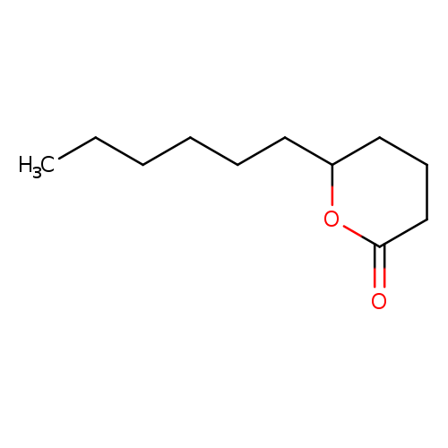2H-Pyran-2-one, 6-hexyltetrahydro-