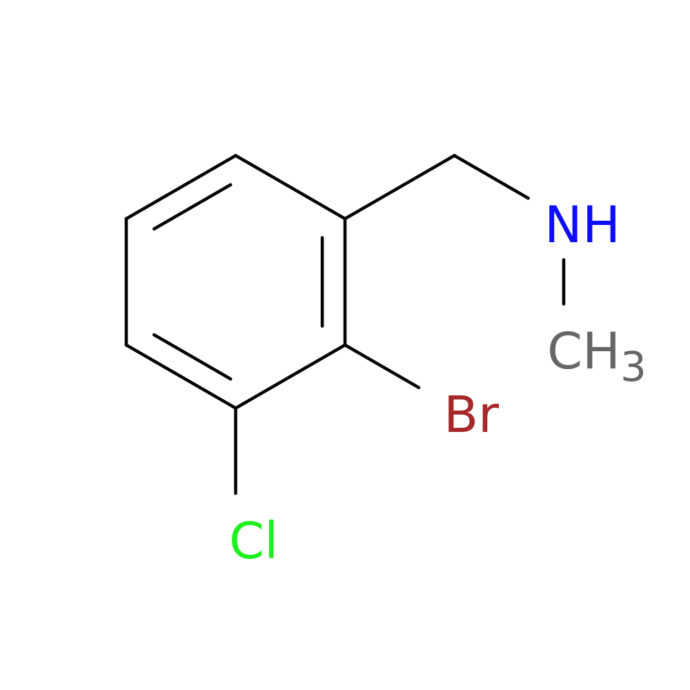[(2-bromo-3-chlorophenyl)methyl](methyl)amine