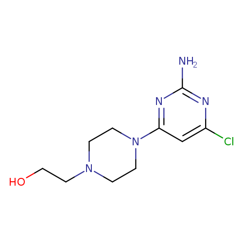2-[4-(2-amino-6-chloropyrimidin-4-yl)piperazin-1-yl]ethan-1-ol