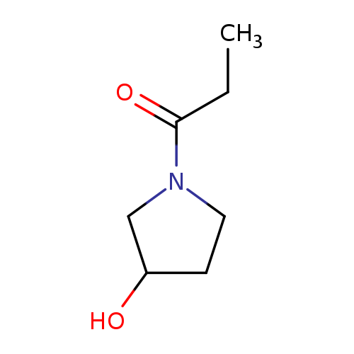 1-(3-Hydroxypyrrolidin-1-yl)propan-1-one