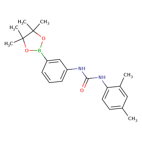 1-(2,4-Dimethylphenyl)-3-[3-(tetramethyl-1,3,2-dioxaborolan-2-yl)phenyl]urea